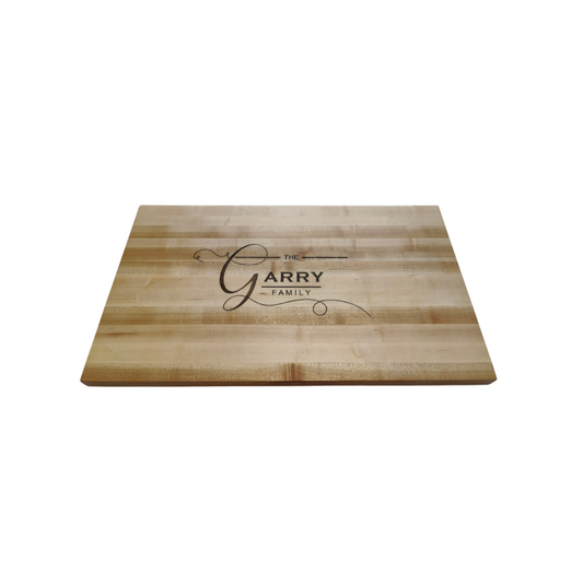 Special Order:  XL Serving Board - Personalized